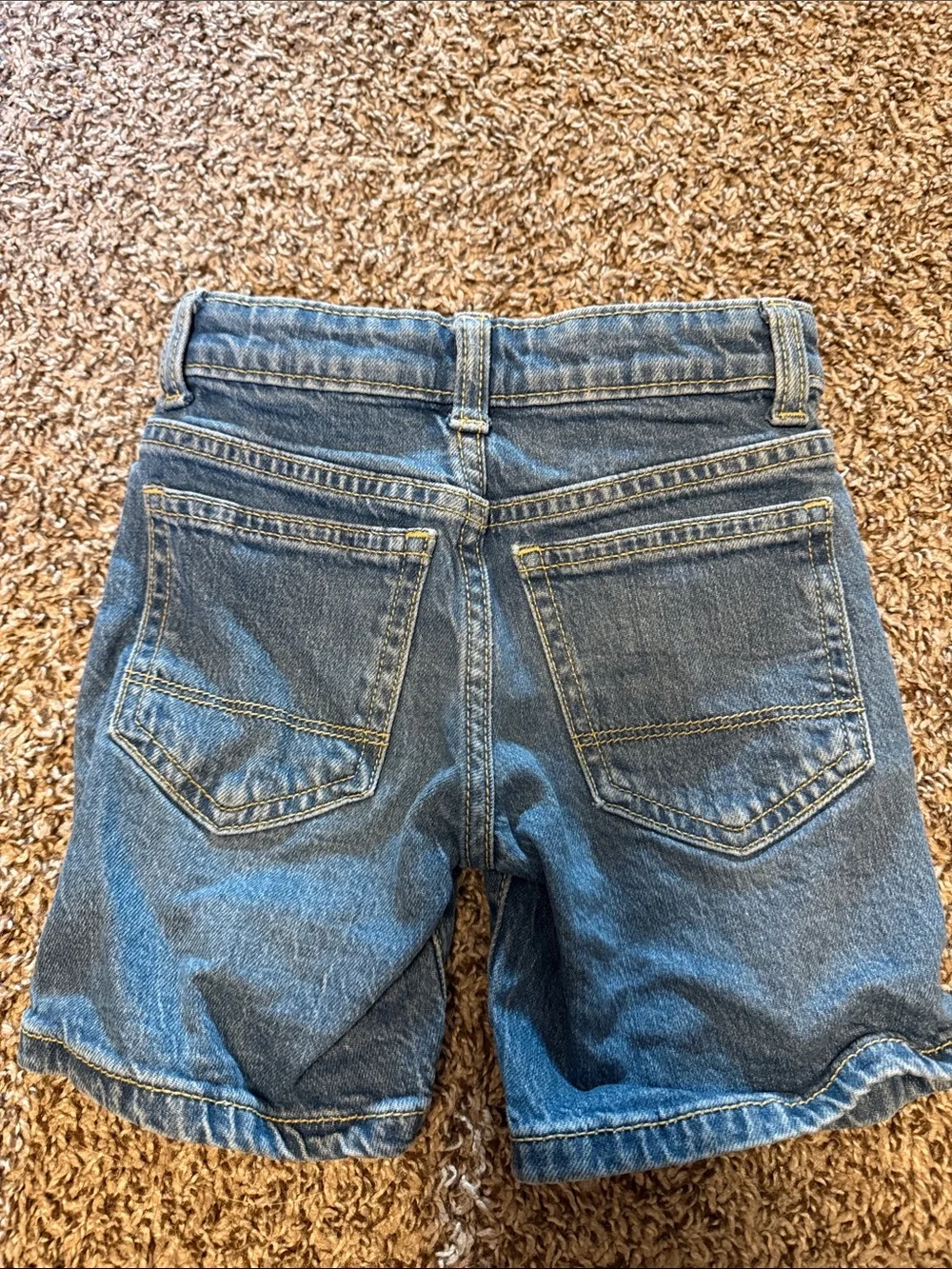 Cat & Jack Boys Dark Blue Denim Shorts